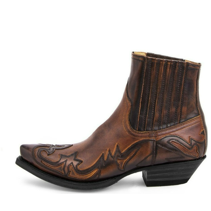 Embroidery Design - Męskie kowbojskie buty westernowe, ręcznie robione