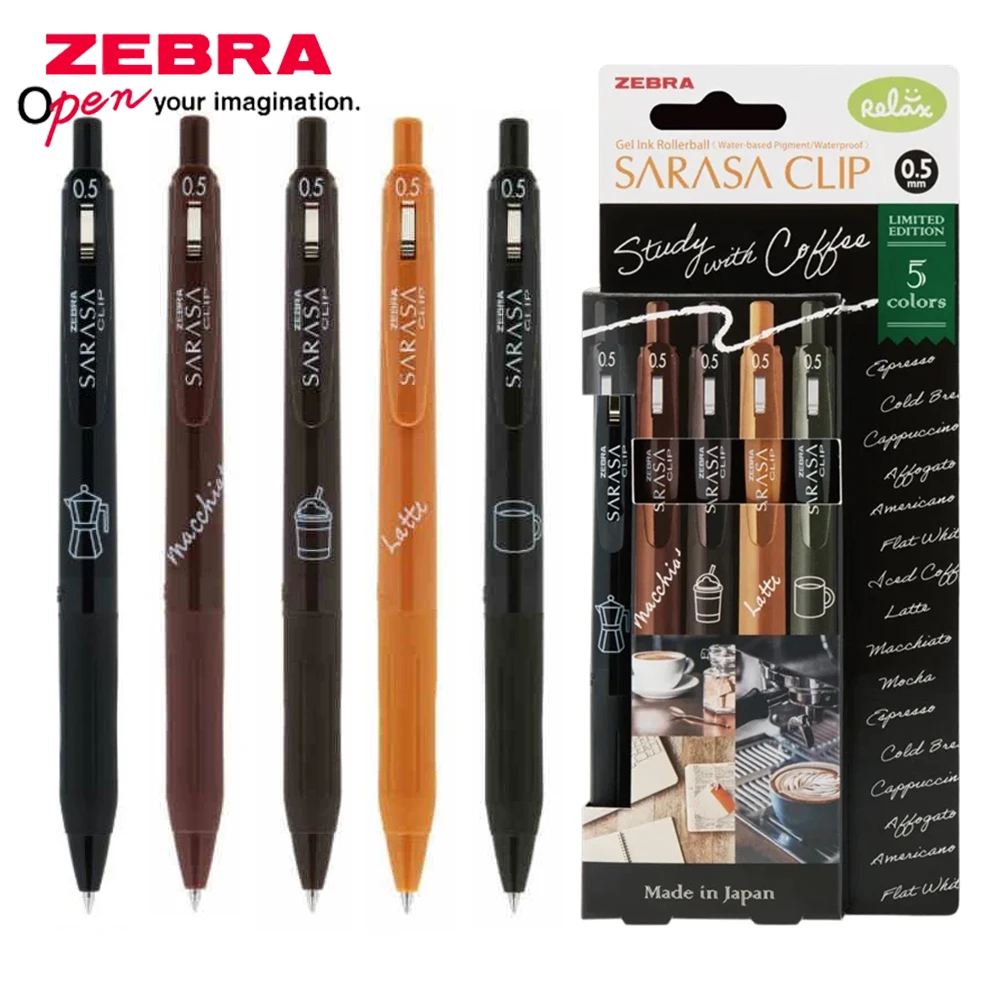 Pentel Pen Energel - 3/5 sztuk nowy japonia ZEBRA zestaw
