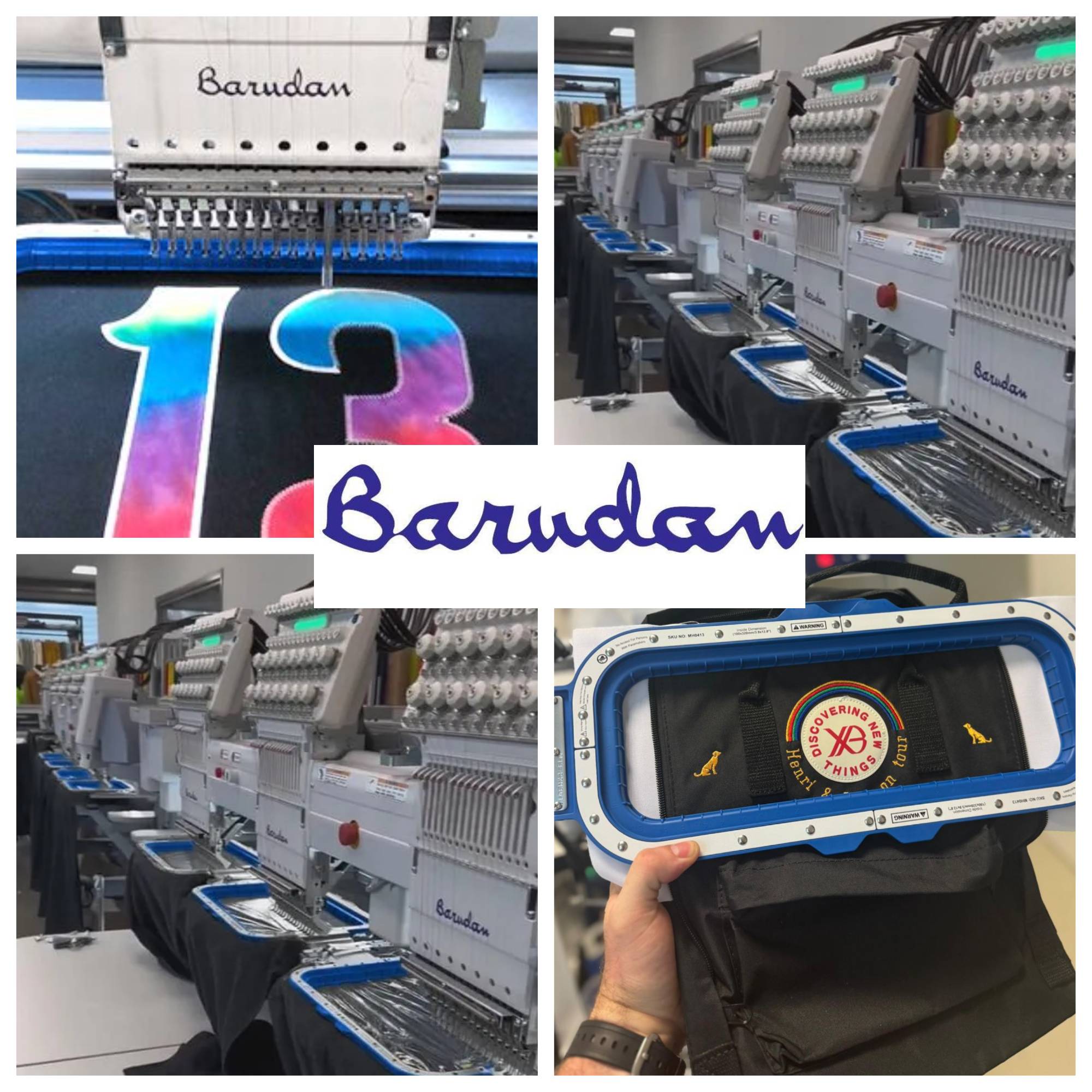 Embroidery Machine Barudan - Magnetyczny tamborek Barudan do maszyn hafciarskich