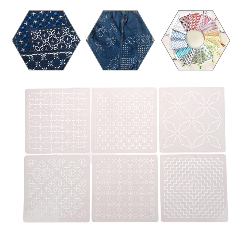 Embroidery Free Pattern - 9 szt./32 szt. Szablony do haftu