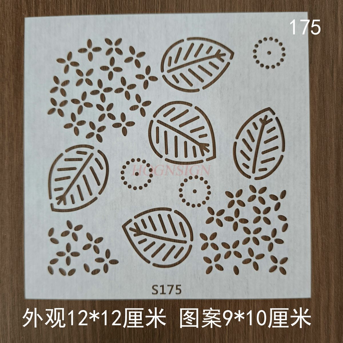 Embroidery Free Pattern - 1 szt. Miękki szablon do haftu,