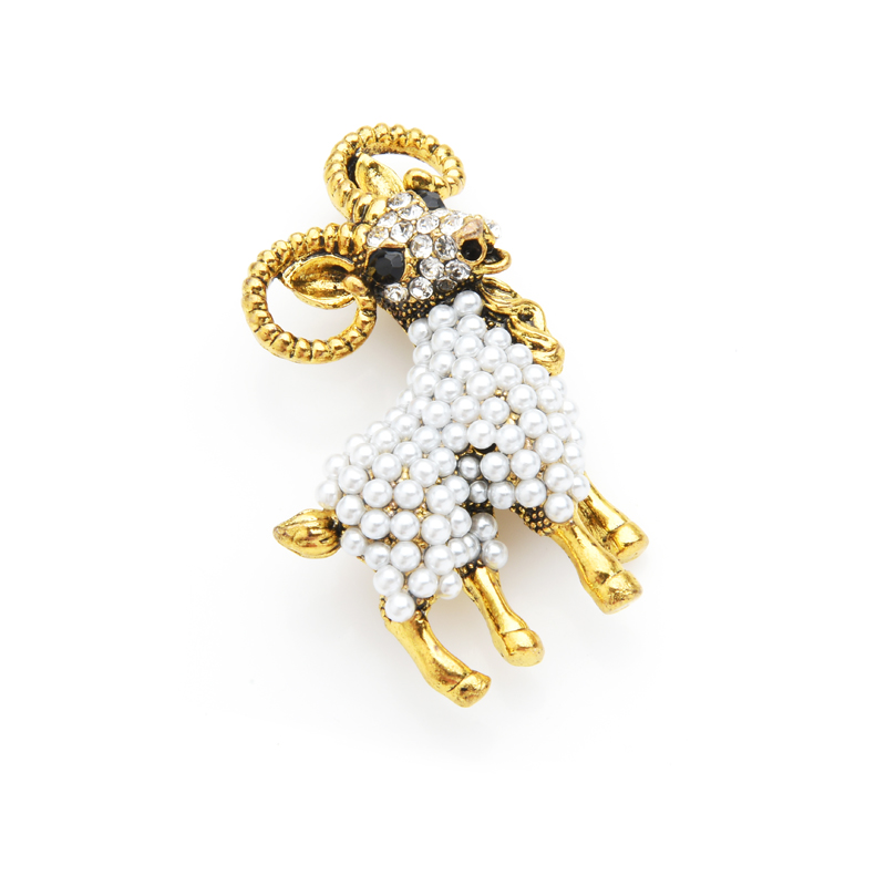 Wuli&baby Vintage Pearl Goat B – Embroidery Australia recenzja i cena