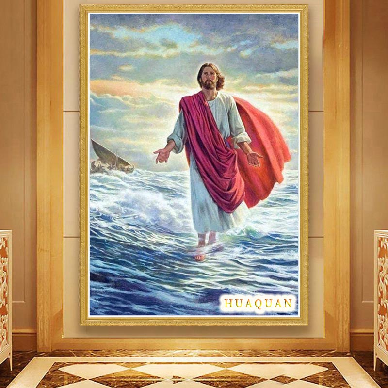 Chrześcijaństwo jezus chodził  – Embroidery Jesus recenzja i cena