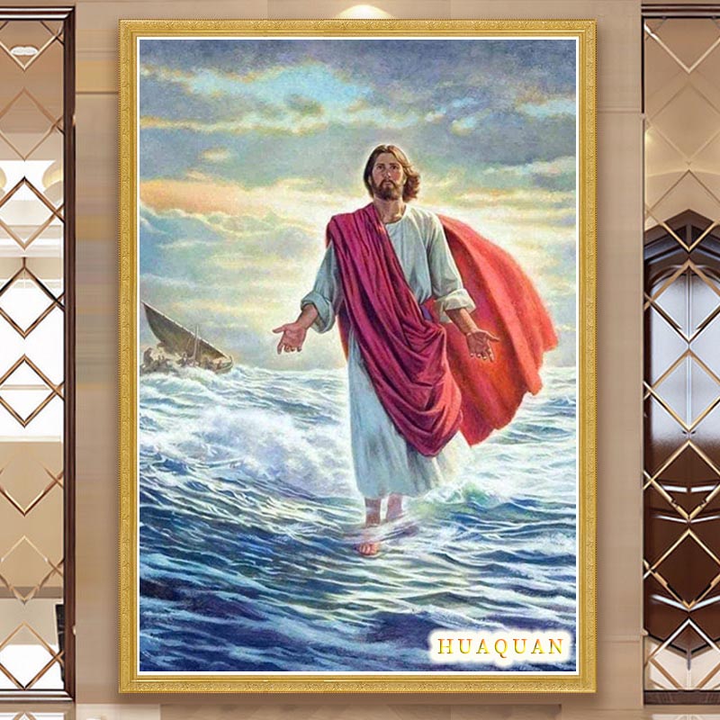 Chrześcijaństwo jezus chodził  – Embroidery Jesus recenzja i cena