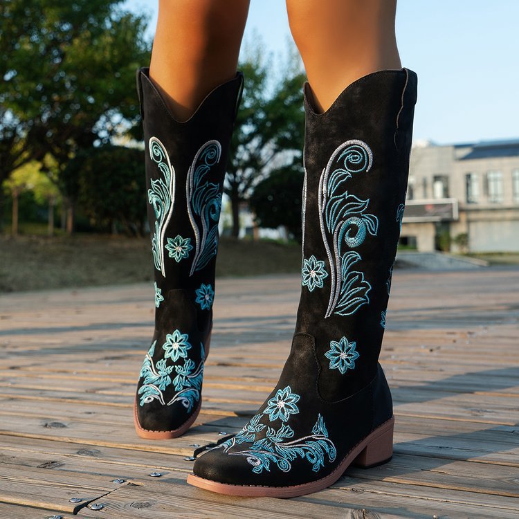 Modne damskie buty retro, dams – Embroidery Design recenzja i cena