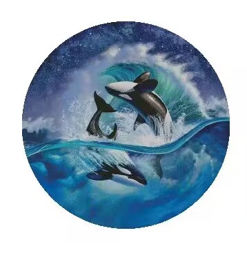 Piękne wieloryby do szycia zes – Embroidery Whale recenzja i cena