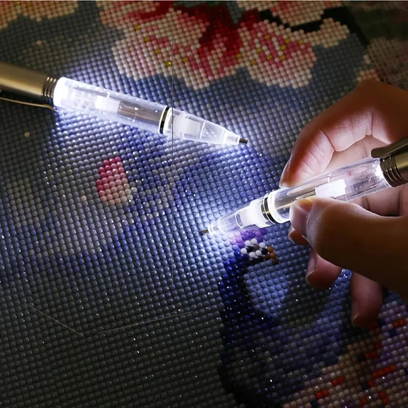 Długopis LED do malowania diam – Embroidery Stitches recenzja i cena