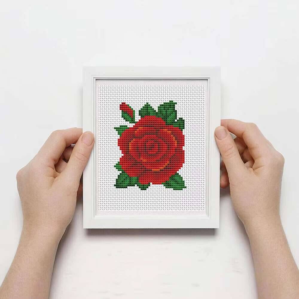 Huacan MINI haft krzyżykowy kw – Embroidery Rose Stitch recenzja i cena