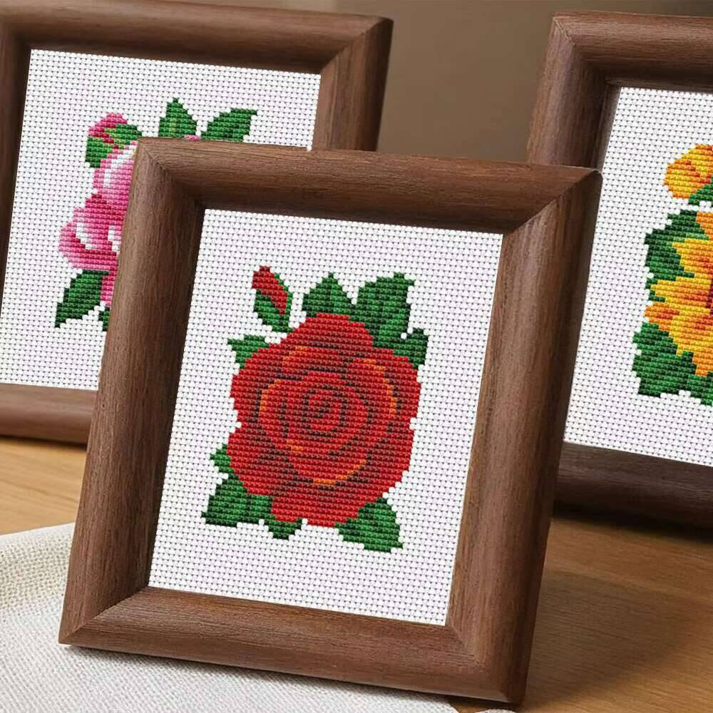 Huacan MINI haft krzyżykowy kw – Embroidery Rose Stitch recenzja i cena
