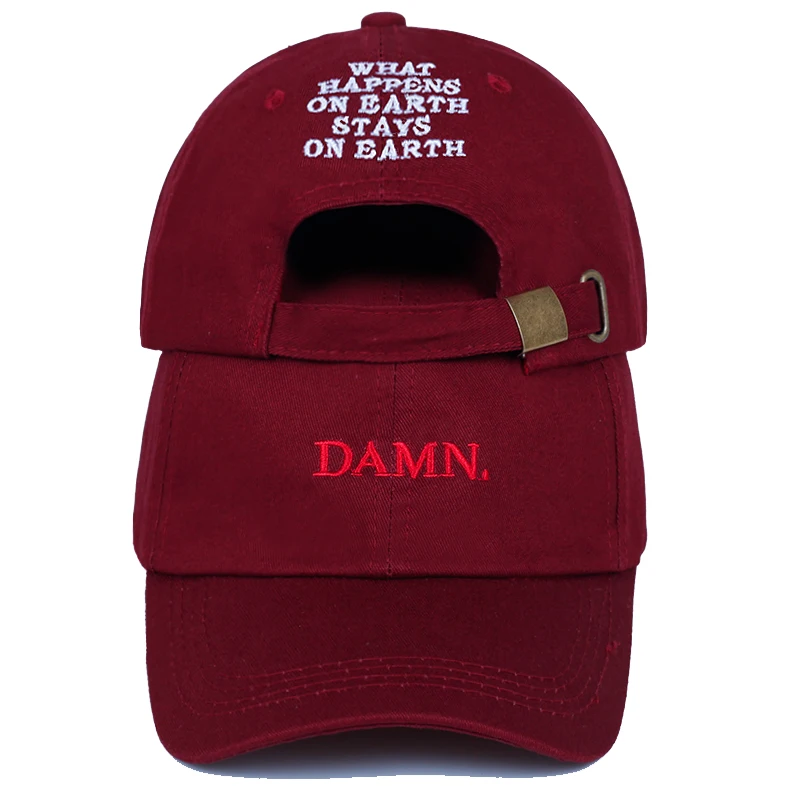 Unisex DAMN Letter Embroidery  – Embroidery Font recenzja i cena