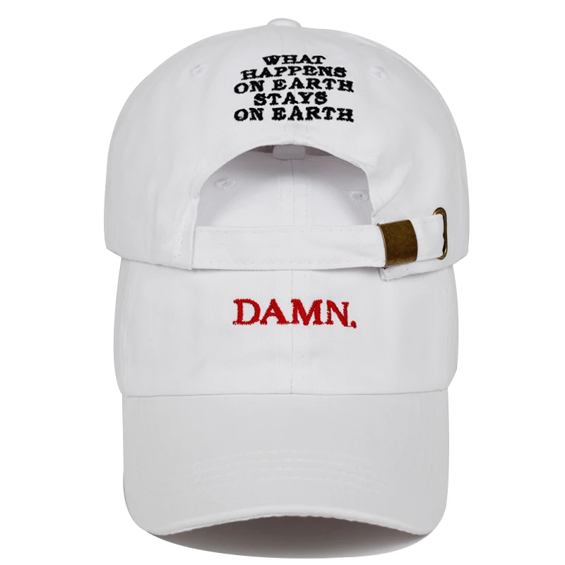 Unisex DAMN Letter Embroidery  – Embroidery Font recenzja i cena