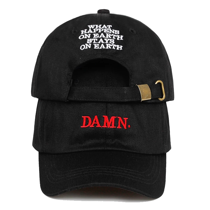 Unisex DAMN Letter Embroidery  – Embroidery Font recenzja i cena