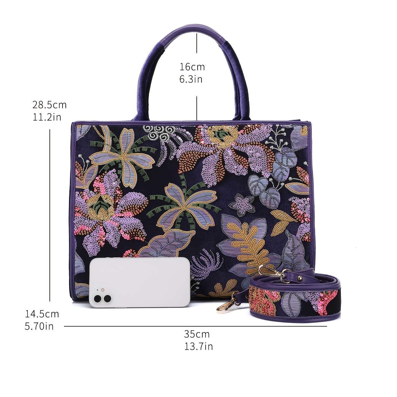 Damska błyszcząca torebka z ce – Embroidery Free Pattern recenzja i cena