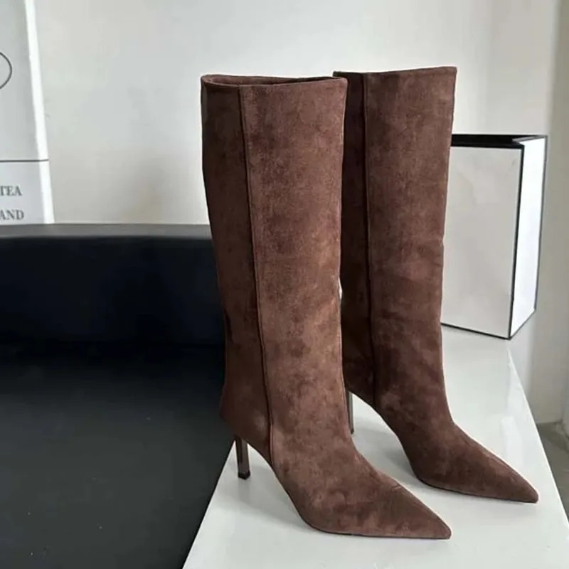 Luksusowe damskie kozaki, modn – Embroidery Design recenzja i cena