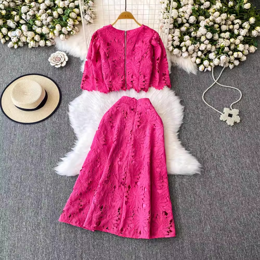 Vintage 2-częściowy zestaw dam – Embroidery In The Piece recenzja i cena