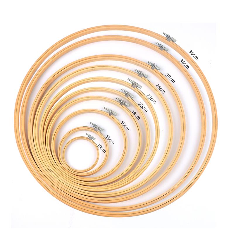10-30CM bambusowe oprawki tamb – Embroidery Ring Sizes recenzja i cena