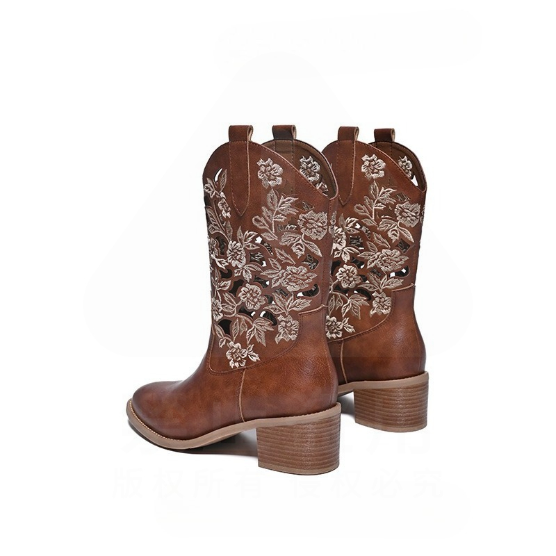 Retro Damskie Buty Wykwintne K – Embroidery Design recenzja i cena