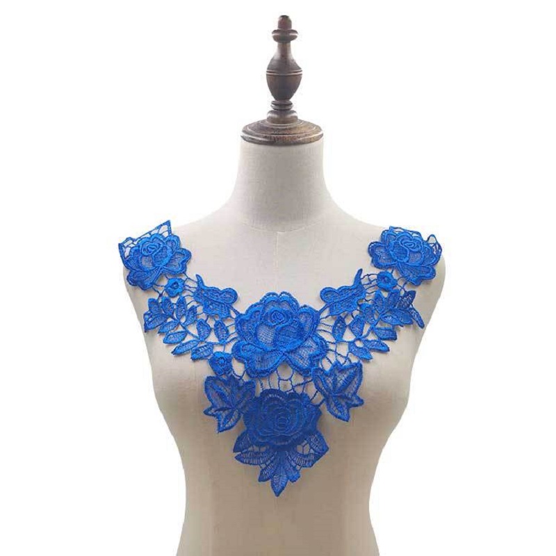 2 szt. Aplikacja z koronki roz – Embroidery Water recenzja i cena
