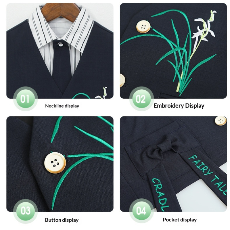 Chłopięcy letni garnitur z haf – Embroidery Ring Sizes recenzja i cena