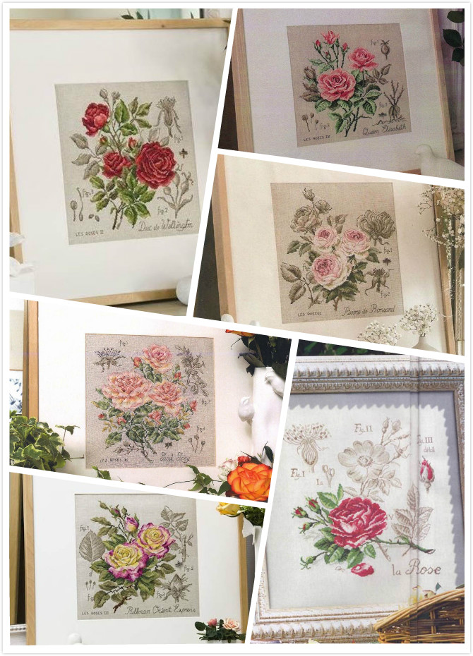Zestawy do haftu krzyżykowego  – Embroidery Rose Stitch recenzja i cena