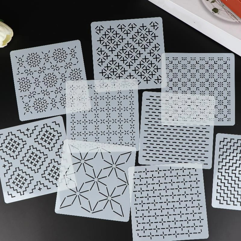9 szt./32 szt. Szablony do haf – Embroidery Free Pattern recenzja i cena