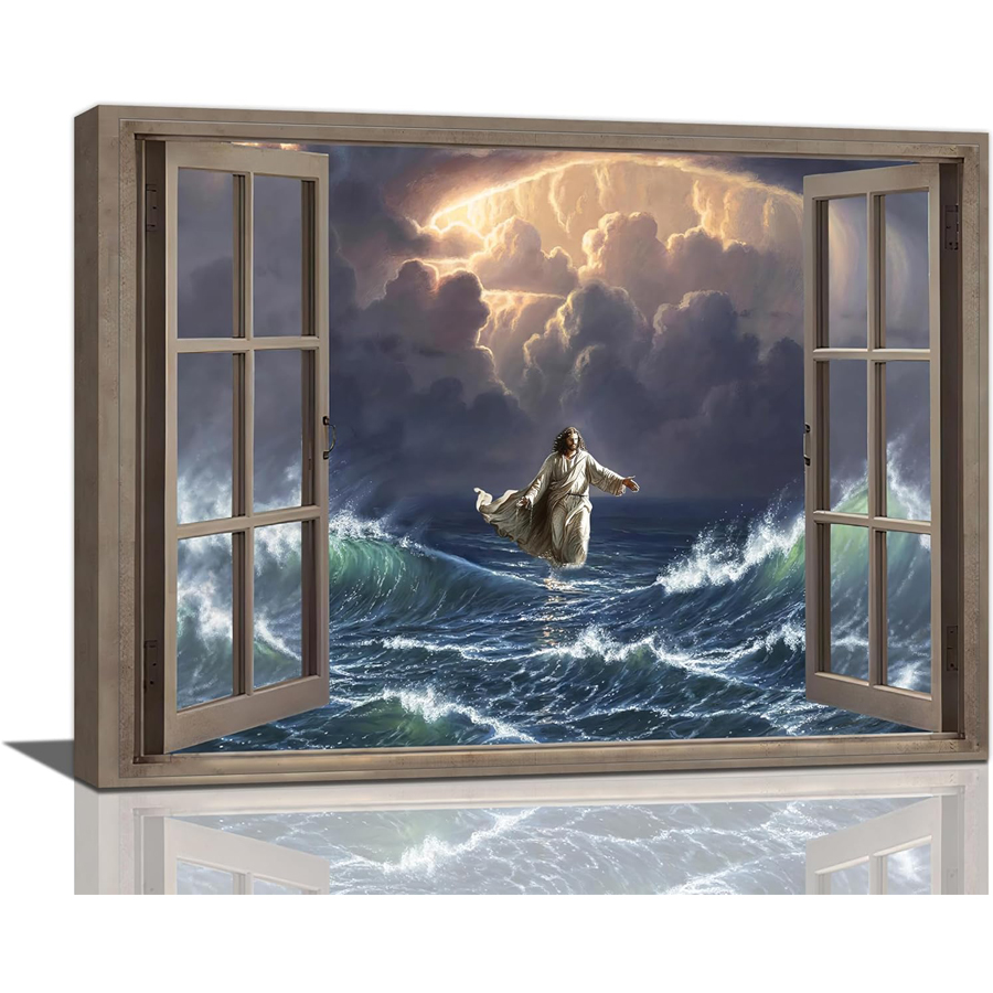 Zestaw do haftu diamentowego C – Embroidery Jesus recenzja i cena