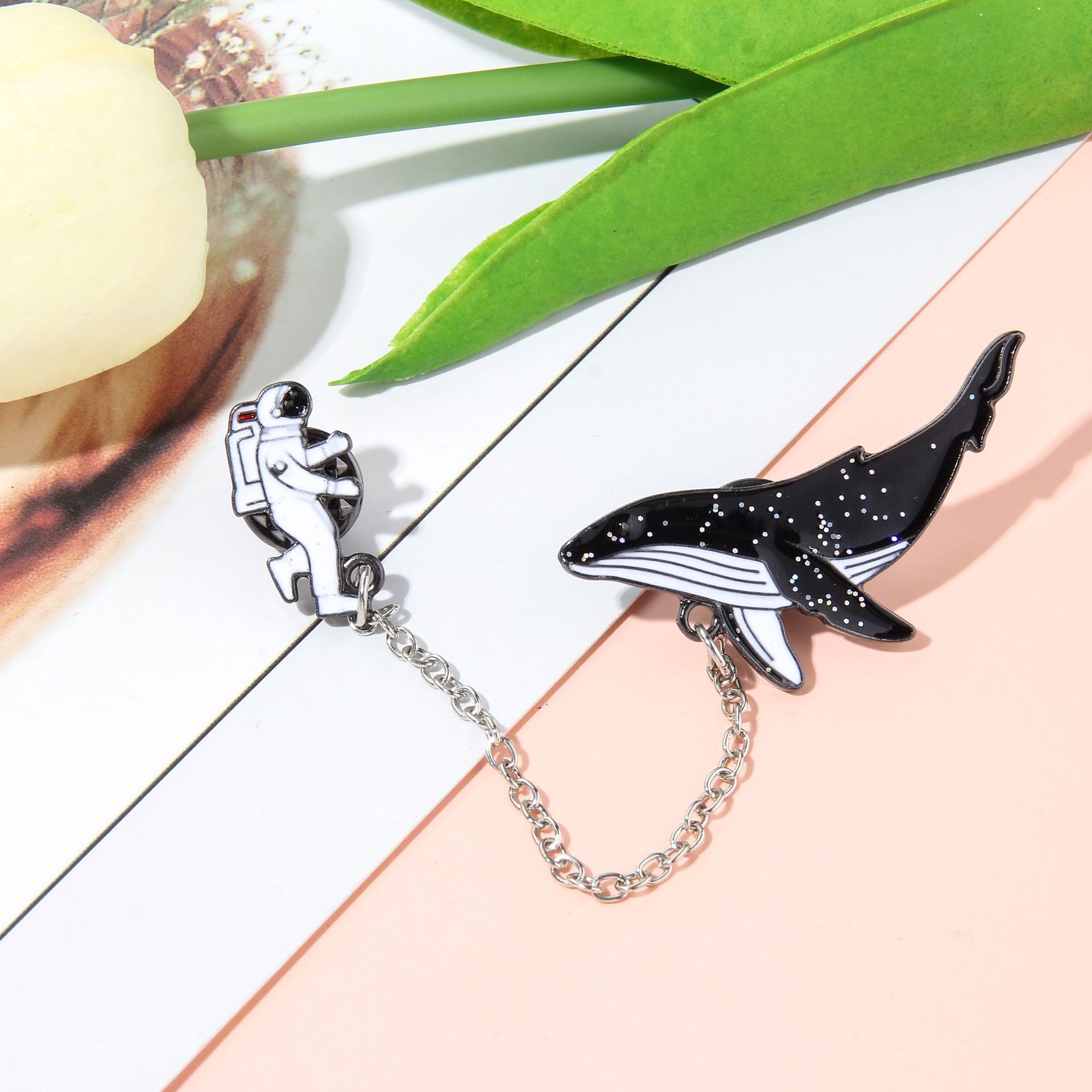 Moda Cartoon broszka ryby odzn – Embroidery Whale recenzja i cena