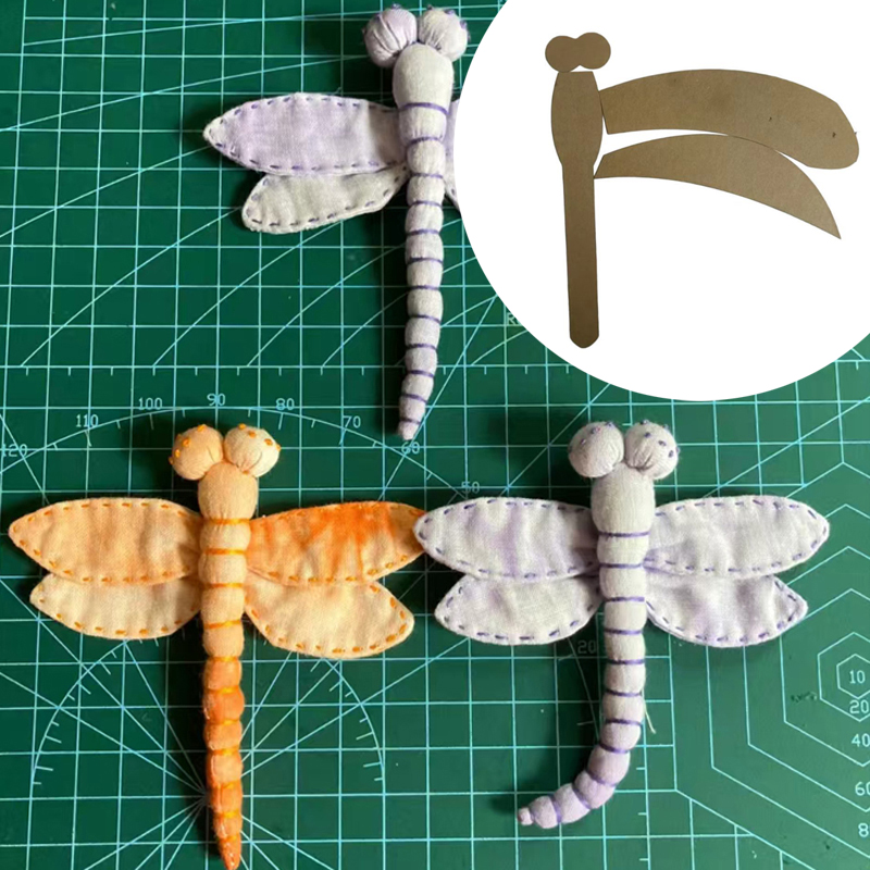 Szablon do pikowania ważki Prz – Embroidery Free Pattern recenzja i cena