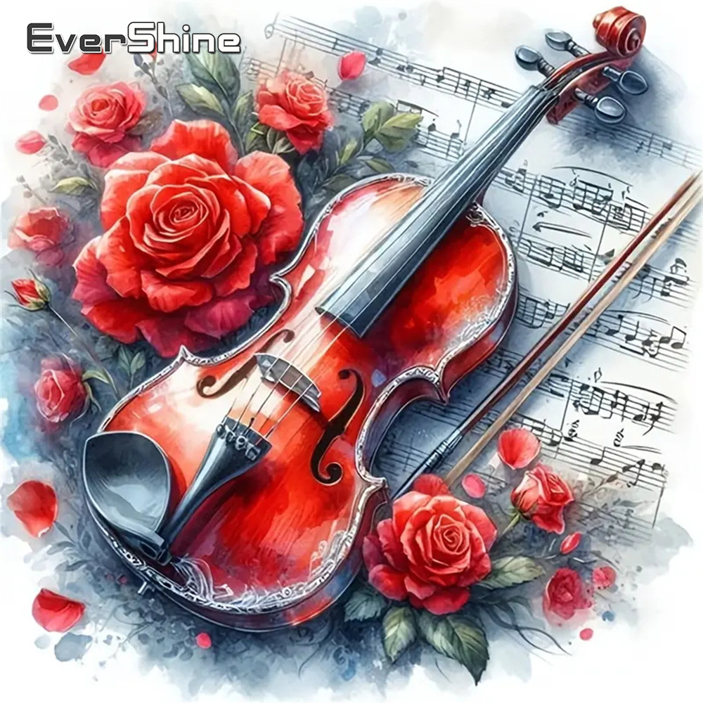 Evershine DIY Diamentowe Malow – Embroidery Rose Stitch recenzja i cena