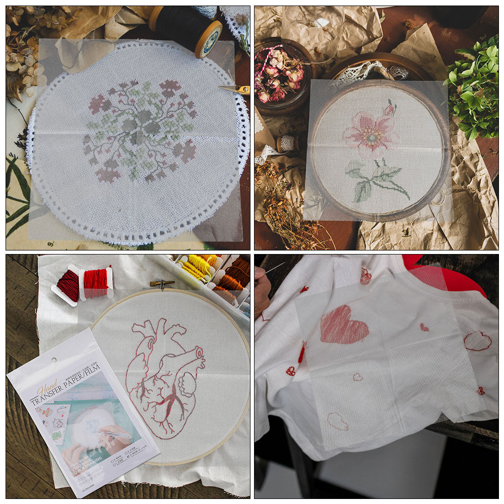 Zestaw 8 sztuk papieru do haft – Embroidery Water recenzja i cena