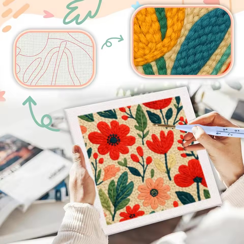 GATYZTORY Zestaw do Punch Need – Embroidery Whale recenzja i cena